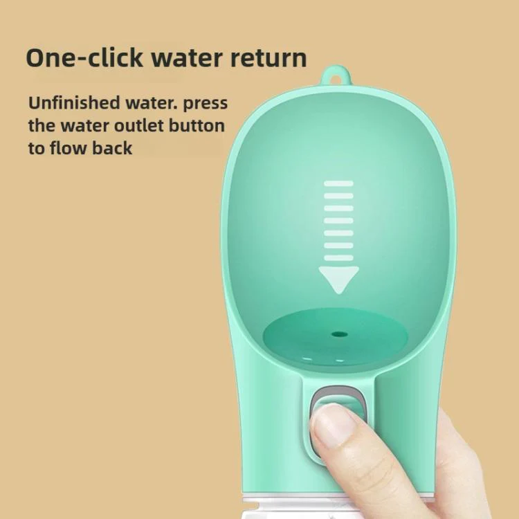 300ML Pet Portable Outdoor Water Dispenser(Green) - Image 4
