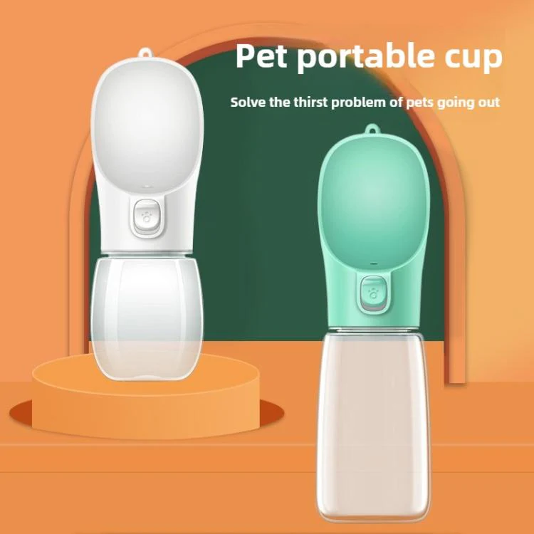 300ML Pet Portable Outdoor Water Dispenser(White) - Image 2