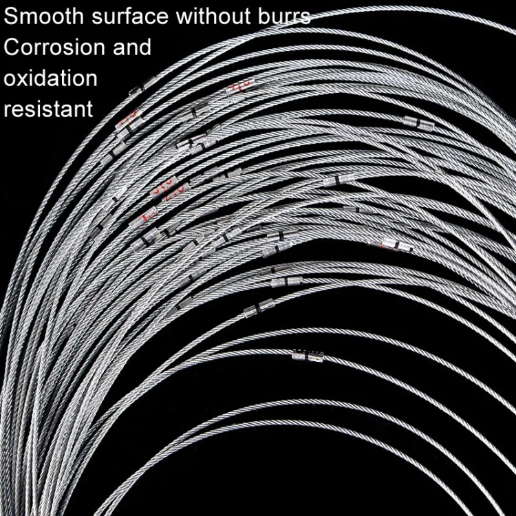 30m Steel Wire Measuring Rope With Scale Marking Pull Ring Deep Well Rope - Image 2
