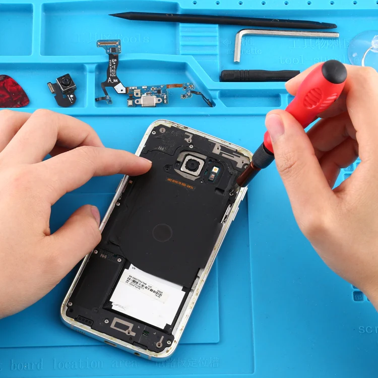 32-in-1 CRV Steel Mobile Phone Disassembly Repair Tool Multi-function Combination Screwdriver Set(Yellow) - Image 13