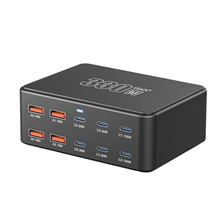 330W GaN Super Fast Charging Multi-Port Charger(Kor Plug)
