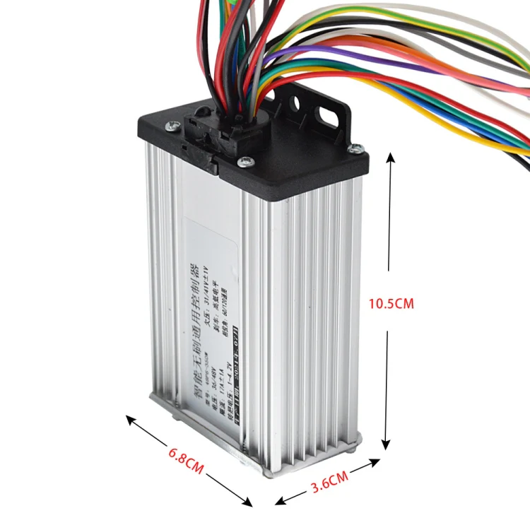36V/48V 350W Electric Bicycle E-bike Scooter Brushless DC Motor Controller - Image 3