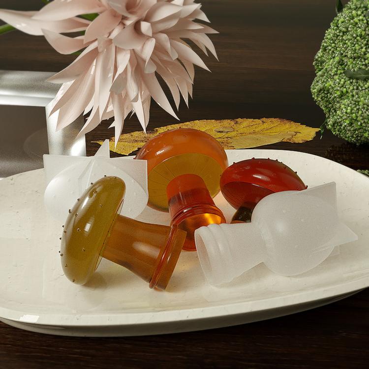 3D Mushroom Silicone Molds for Epoxy Resin Casting DIY Aromatherapy Gypsum / Candle / Soap(004) - Image 5