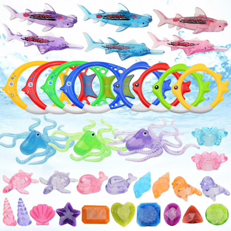 3PCS Dolphins Diving Swimming Pool Toys Children Summer Water Toys - Image 5