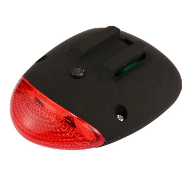 4 Flash Mode Available Solar Energy Rechargeable Bicycle Tail Light with 2 Red LED - Image 4