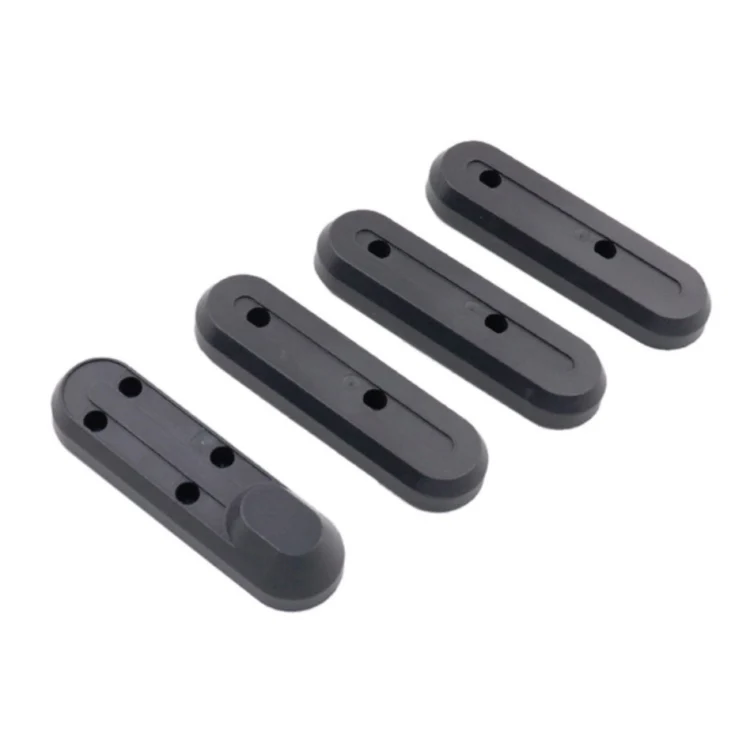 4 in 1 For Xiaomi Mijia M365 Scooter Motor Plastic Protective Cover Waterproof Cover Front and Rear Wheel Protection Blocks, Random Color Delivery - Image 2