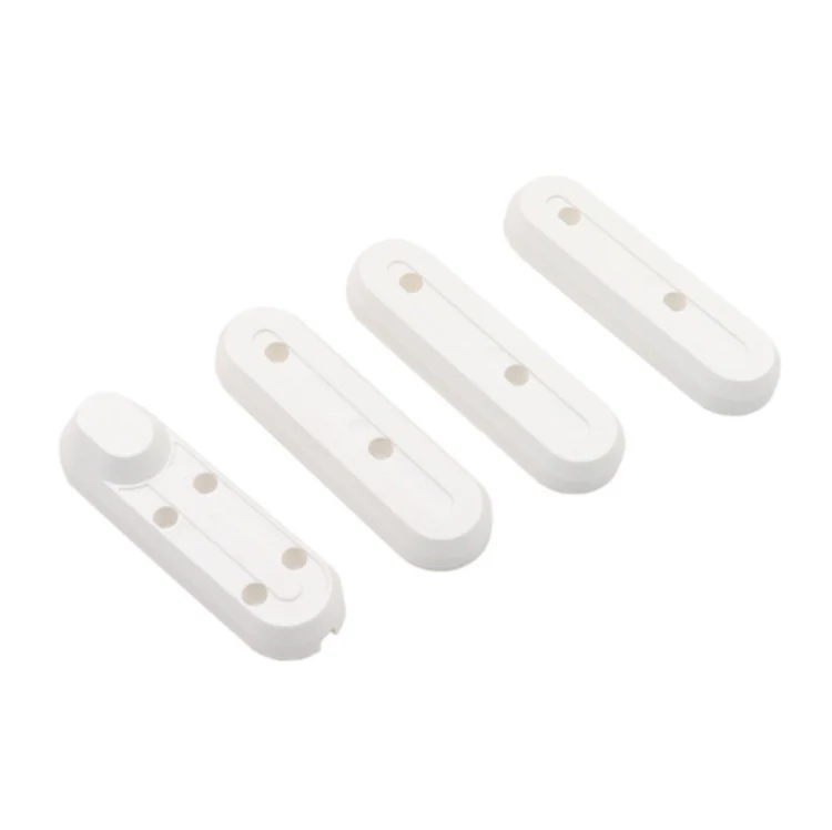 4 in 1 For Xiaomi Mijia M365 Scooter Motor Plastic Protective Cover Waterproof Cover Front and Rear Wheel Protection Blocks, Random Color Delivery - Image 3