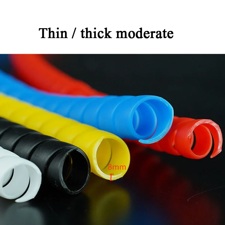 4 PCS Scooter Harness Line Pipe Change Line Pipe Winding Pipe Fittings For Xiaomi Mijia M365,Cable Length: 1m(Red) - Image 4