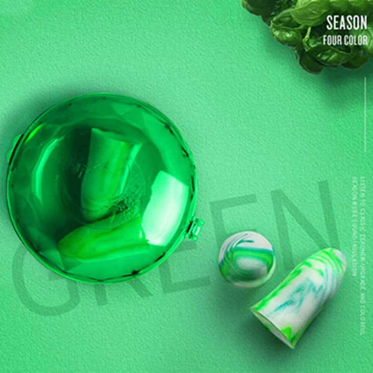 4 PCS / Set Travel Sleep Noise Prevention Earplugs Improve Sleep Hearing Protection, Random Color Delivery - Image 3
