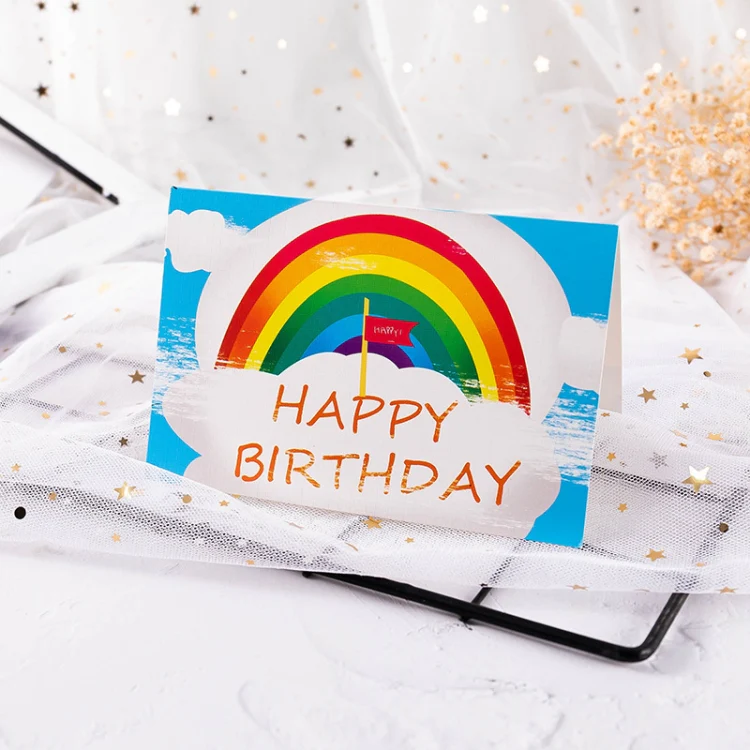 40 PCS Hand Drawn Children Birthday Card(4)