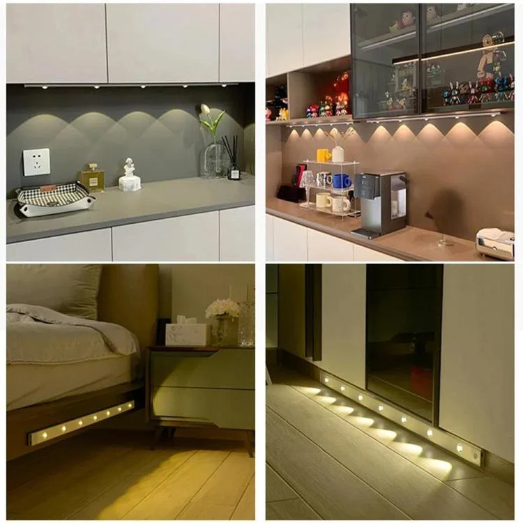 40cm Rechargeable Motion Sensor Light Bar Cabinet Wardrobe Lamp With Remote Control(Black) - Image 10