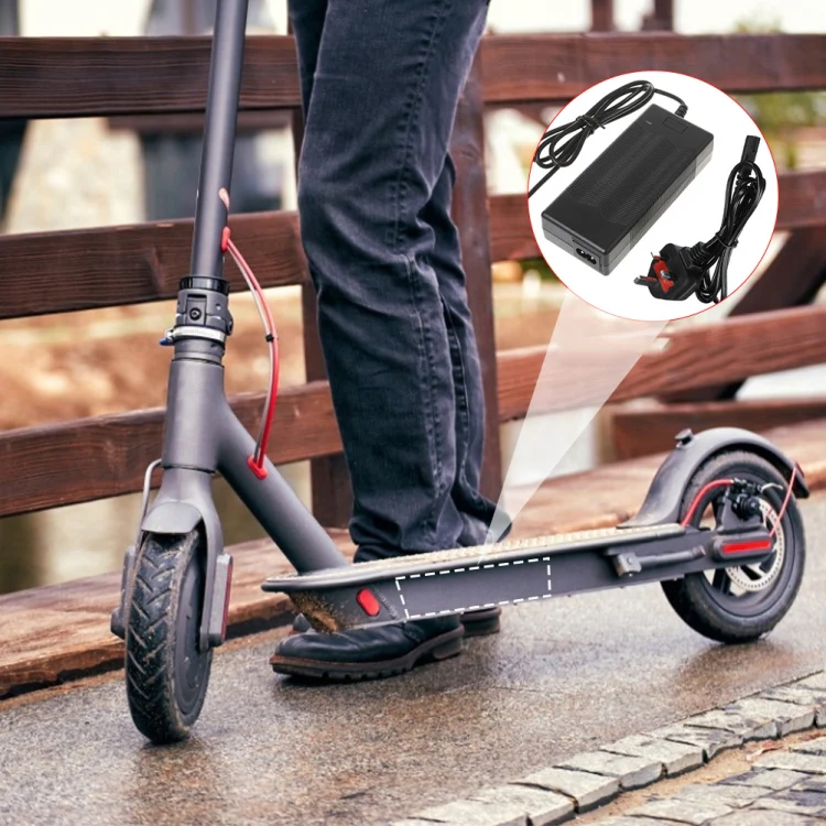 42/36V 2A Electric Scooter Charger For Xiaomi Mijia M365 Ninebot ES1/ES2(UK Plug) - Image 6