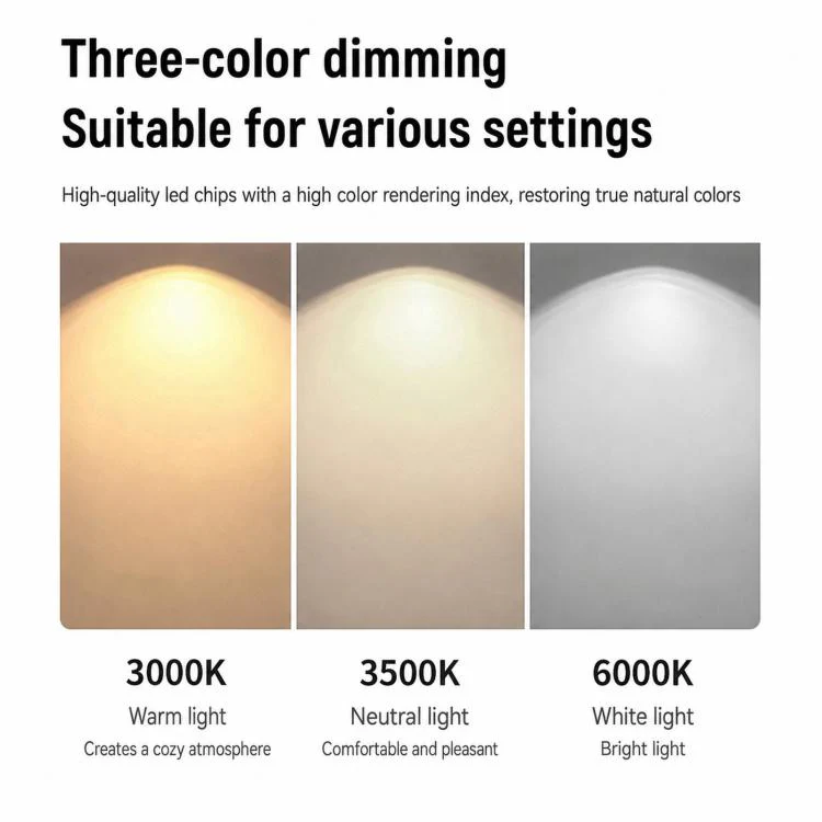 45cm 3-Head E27 Screw Base Ceiling Fan Light High Air Volume Quiet Fan Lamp For Living Room - Image 5