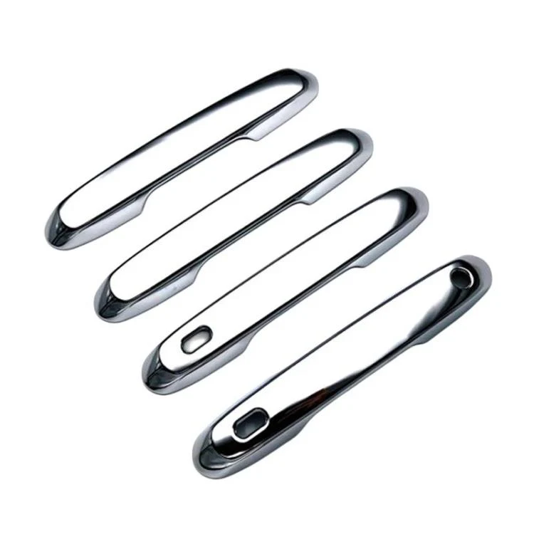 4pcs For Toyota Prado 2024 Car Door Handle Decorative Protective Cover(Electroplated Mirror Surface)