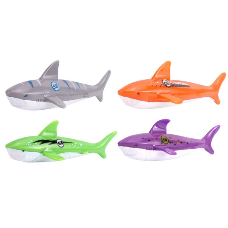 4PCS Sharks Diving Swimming Pool Toys Children Summer Water Toys - Image 2