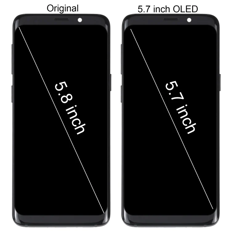 5.7 inch OLED LCD Screen For Samsung Galaxy S9 SM-G960 Digitizer Full Assembly with Frame - Image 2