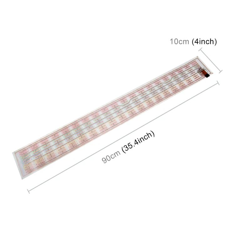 5 Colors Music Active EL Car Sticker Equalizer with Car Charger, Size: 90cm x 10cm - Image 3