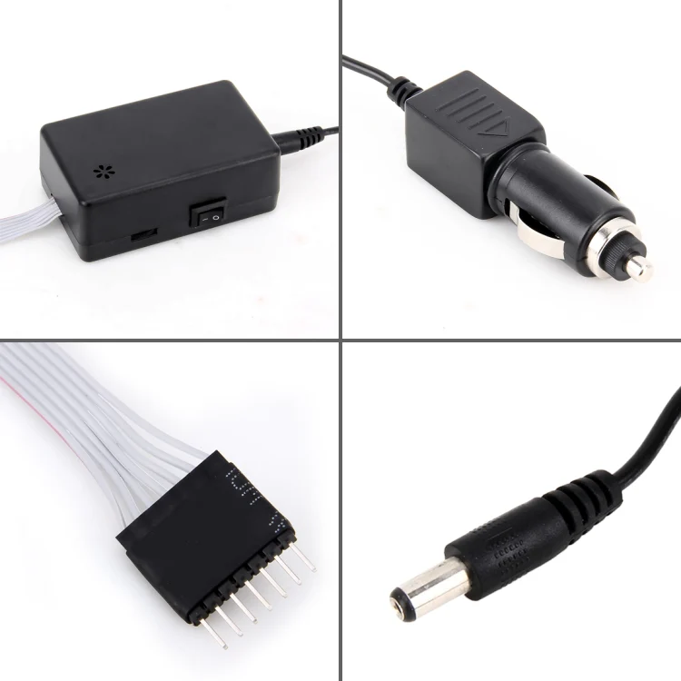 5 Colors Music Active EL Car Sticker Equalizer with Car Charger, Size: 90cm x 10cm - Image 7