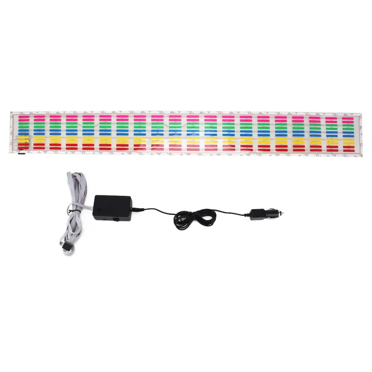 5 Colors Music Active EL Car Sticker Equalizer with Car Charger, Size: 90cm x 10cm - Image 8