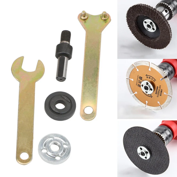 5 In 1 6mm Drill To Angle Grinder Parts Drill To Angle Grinder Connecting Rod - Image 5