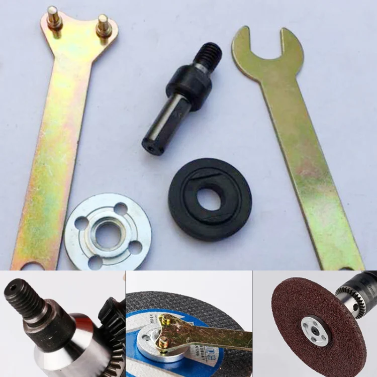 5 In 1 6mm Drill To Angle Grinder Parts Drill To Angle Grinder Connecting Rod - Image 6