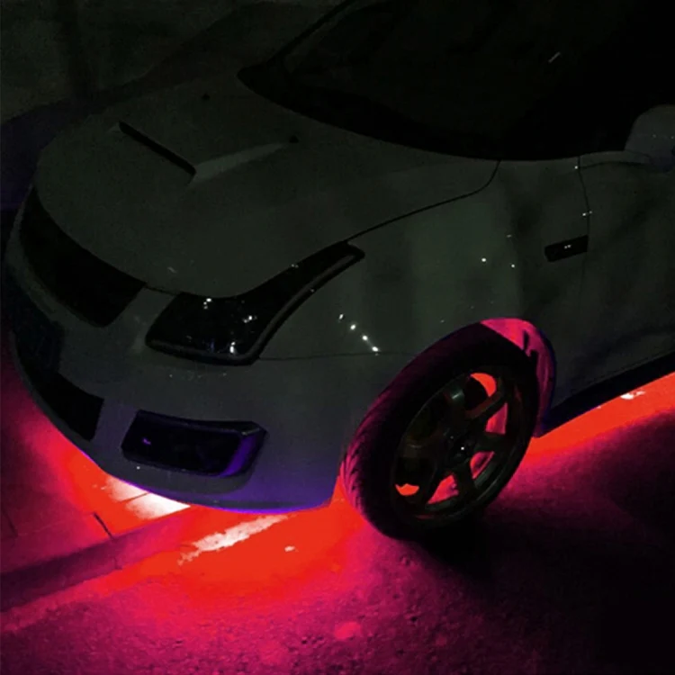 5 PCS 120cm 60 LED Waterproof Flexible Car Strip Light, DC 12V(Red Light) - Image 6