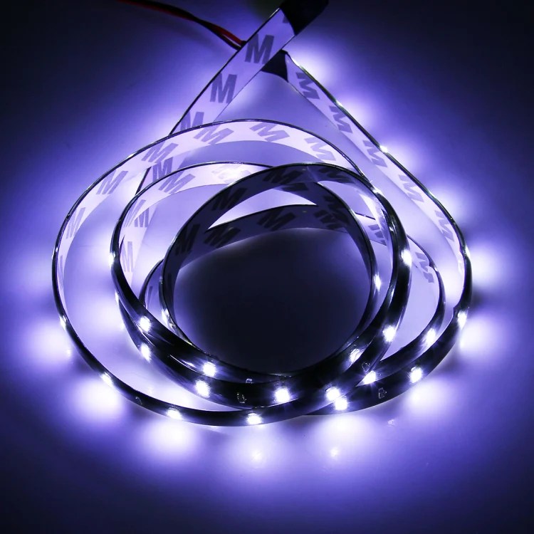 5 PCS 120cm 60 LED Waterproof Flexible Car Strip Light, DC 12V(White Light) - Image 5