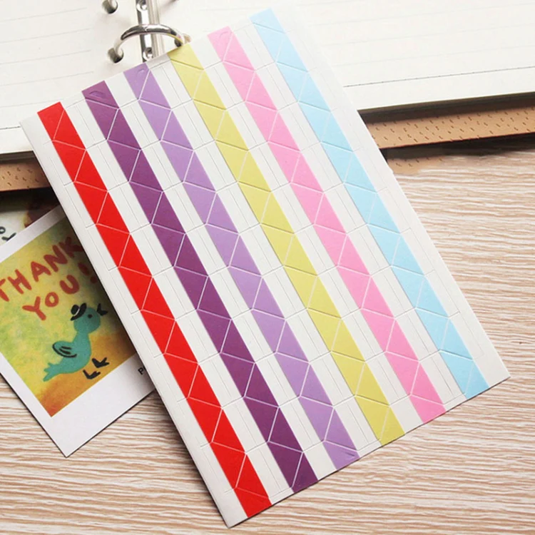 5 PCS DIY Handmade Album Accessories Fixed Photo Stickers(Colorful) - Image 2