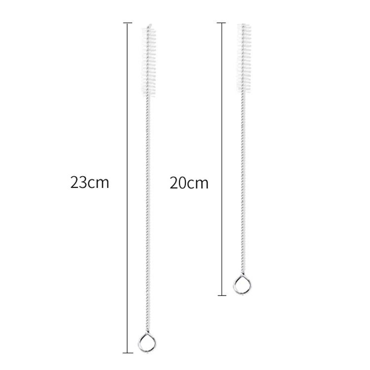 50 PCS Stainless Steel Brush Bottle Cleaning Brush, Size: 23cm - Image 7