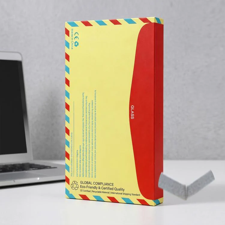 50pcs Envelope Board Phone Tempered Glass Screen Protector Foldable Rigid Box - Image 4