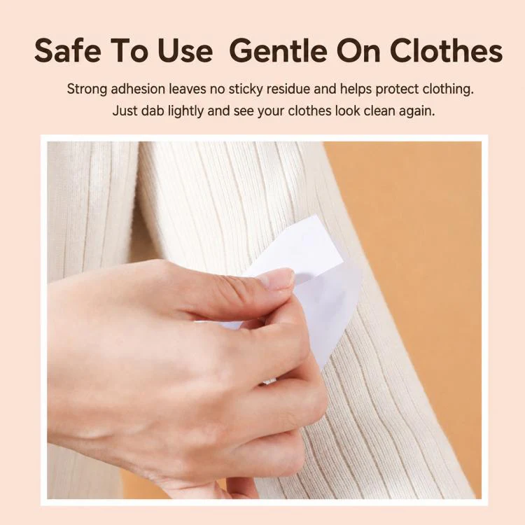 50pcs/Pack 8.5x7.2cm Portable Mini Pocket Disposable Lint Remover Stickers - Image 11