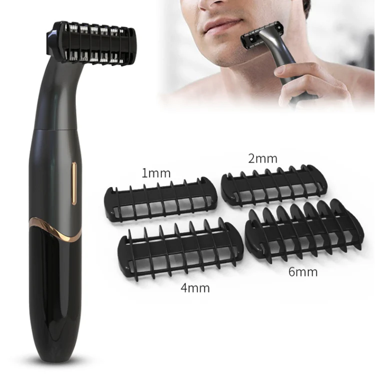 568 USB Electric Shaver Eyebrow Trimmer(Black) - Image 5
