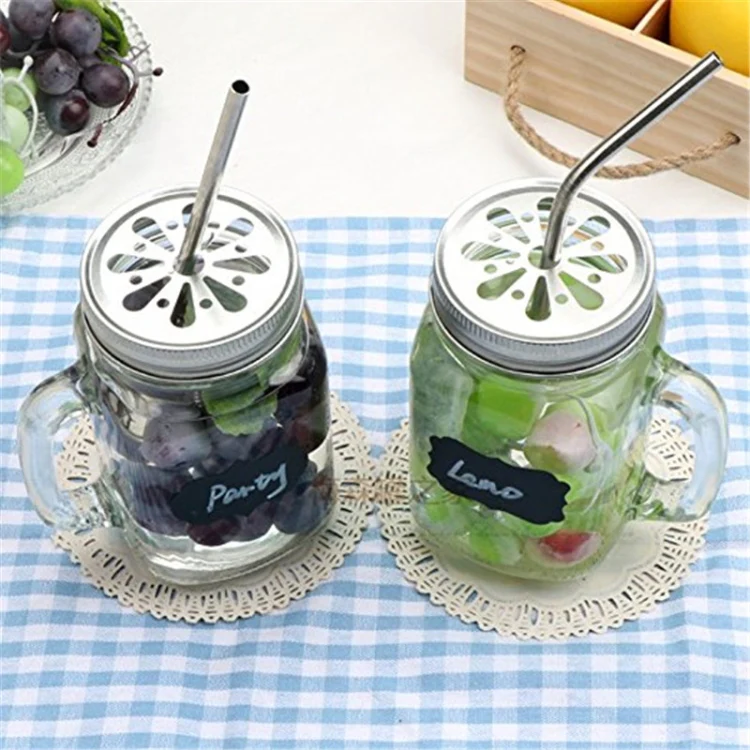 5pcs Reusable Stainless Steel Straight Drinking Straw + Cleaner Brush Set Kit,  215*6mm(Black) - Image 6
