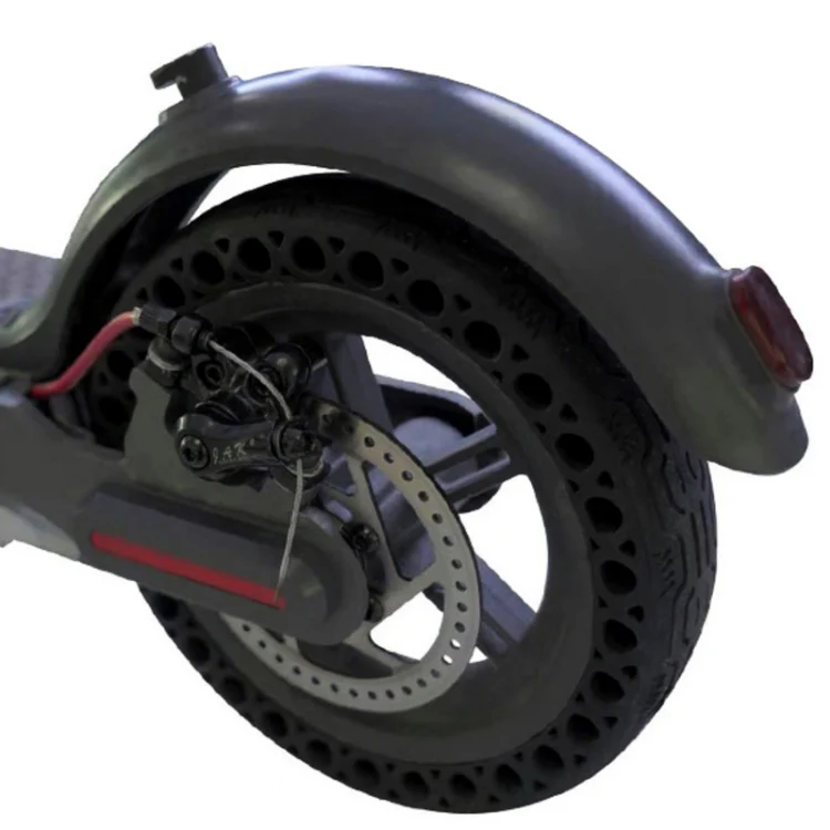 6.5x1.85 Solid Tire Honeycomb Tire Electric Scooter Tire,Specification: With Plastic Wheel - Image 5