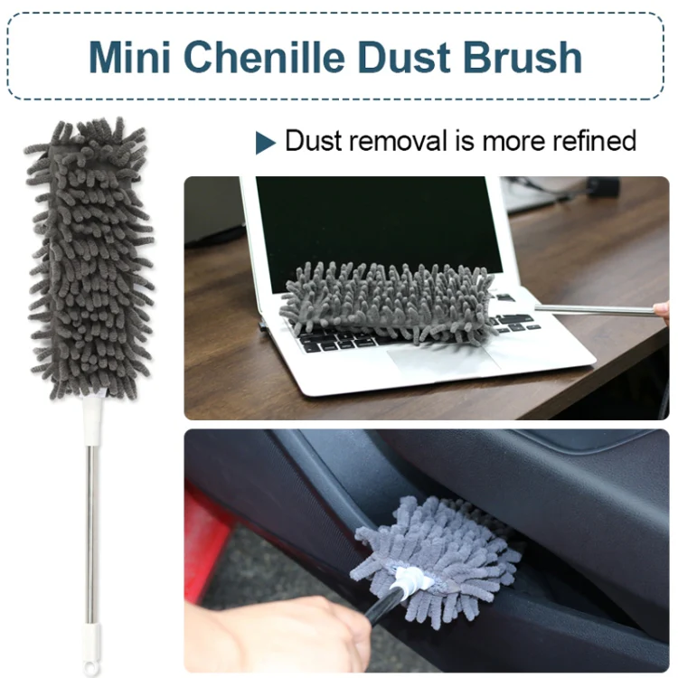 6  In 1 2.5m/100inch Dust Cleaner Sofa Extendable Duster Removal Household Cleaning tools - Image 4