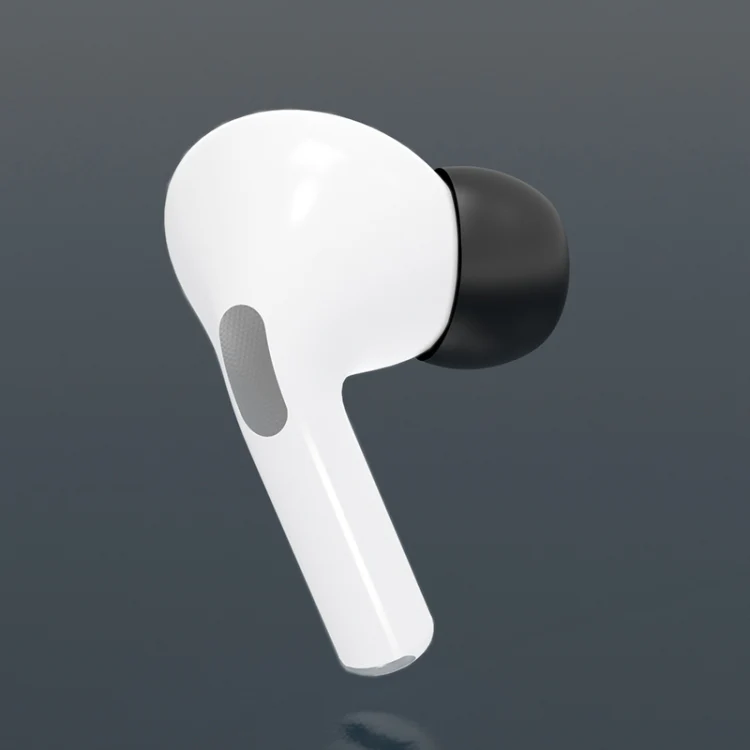 6 Pairs Wireless Earphone Replaceable Silicone Ear Cap Earplugs for AirPods Pro, with Storage Box(White) - Image 6