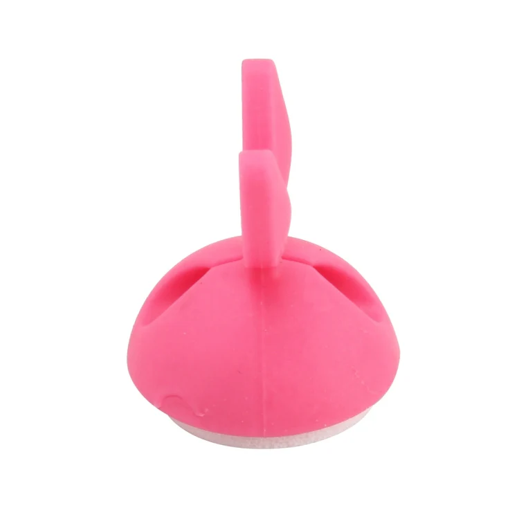 6 PCS CC-941 Rabbit Shape Single Hole Cable Clips Holder, Cable Management System and Cord Organizer Solution(Pink) - Image 5