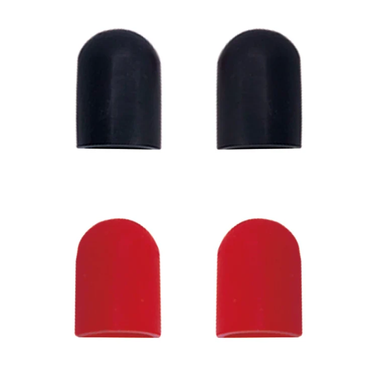 6 PCS For Xiaomi Mijia M365 Electric Scooter Accessories Tripod Foot Support Silicone Cover(Red) - Image 4