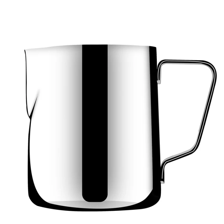 600ml  Inner Scale Pull Flower Cup Stainless Steel Milk Foam Cup Coffee Utensils - Image 2