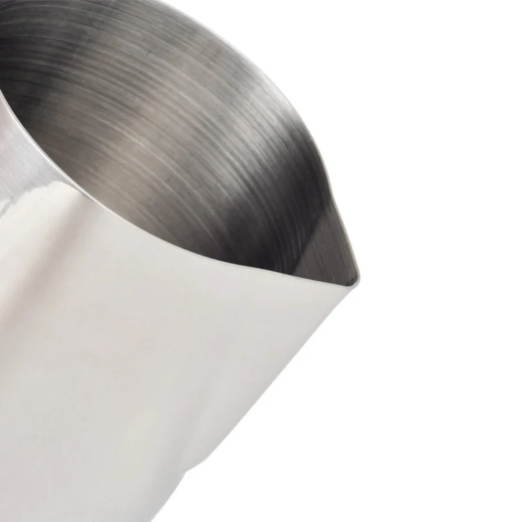 600ml  Inner Scale Pull Flower Cup Stainless Steel Milk Foam Cup Coffee Utensils - Image 4
