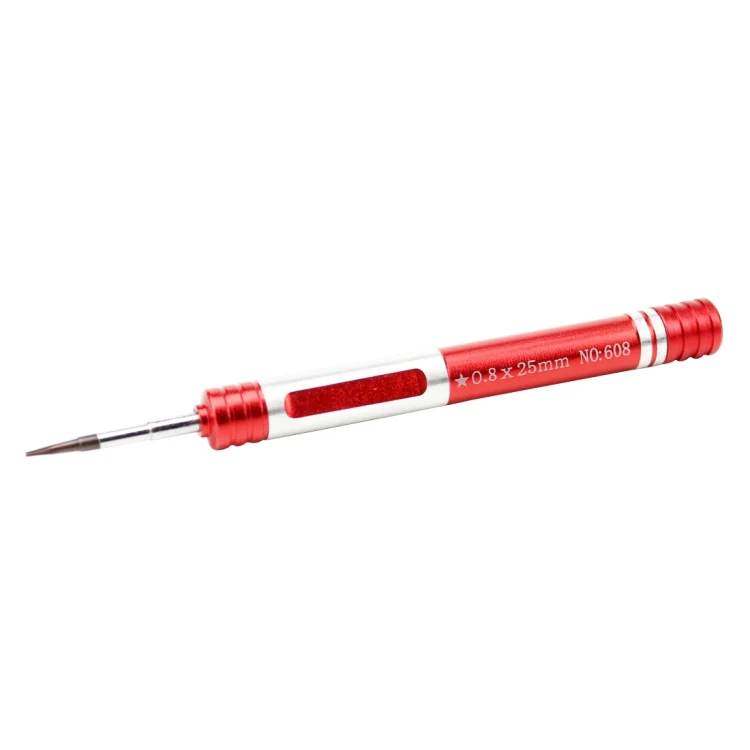 608-0.8 Pentalobe 0.8 Screwdriver for iPhone Charging Port Screws(Red) - Image 2