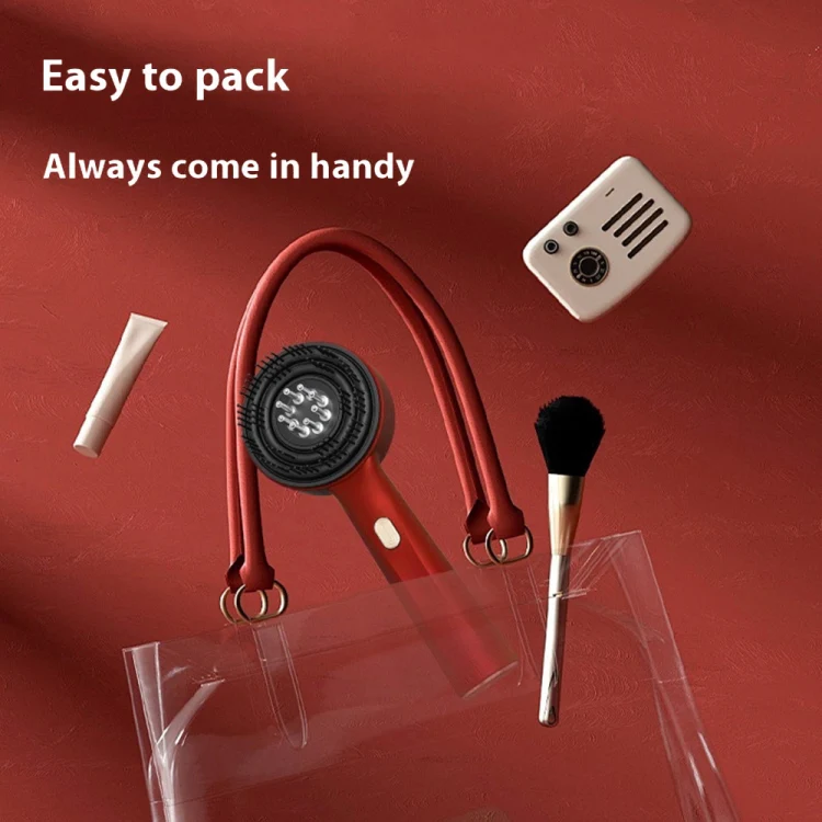 630nm Red Light Massage Comb Scalp Care Liquid Guide Hair Growth Instrument(Red) - Image 10