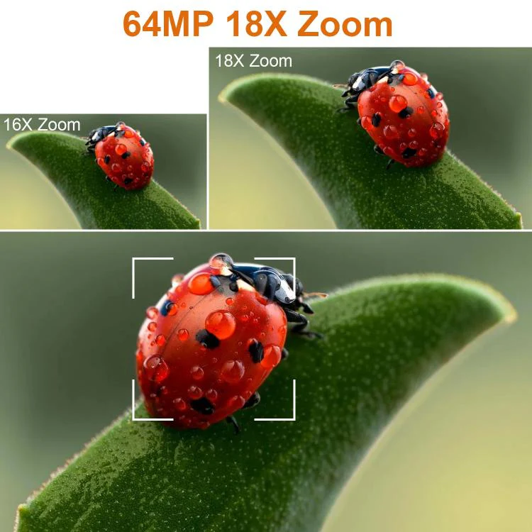 64MP 6K 18X Digital Zoom Ultra HD Video Camera With 4-Inch Touch Screen Camcorder 32G - Image 3