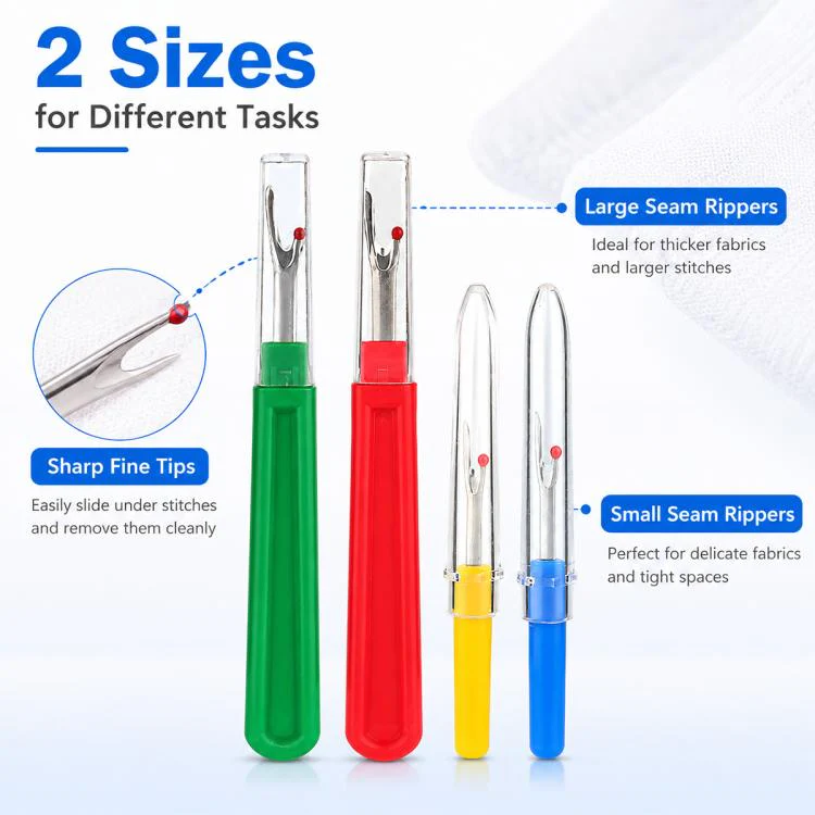 6pcs / Set DIY Sewing Seam Ripper Kit Thread Seam Remover - Image 3