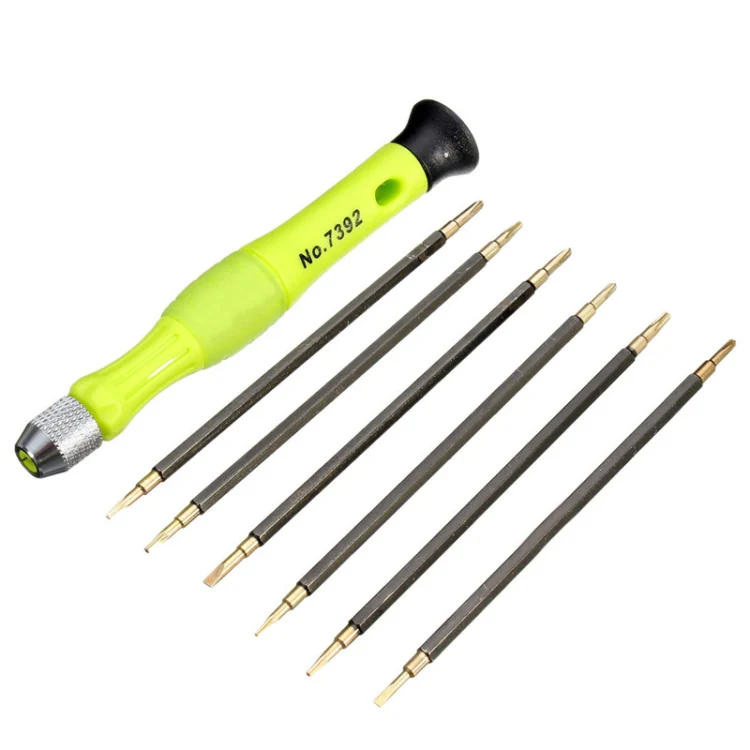 7 in 1 Portable Screwdriver Kit Set Chrome Vanadium Alloy Steel Professional Repair Hand Tools Set - Image 3