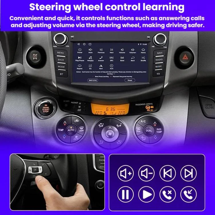 7 inch Smartphone-connected GPS Navigator For Toyota RAV4, Specification: Quad-core 2GB+32GB - Image 4
