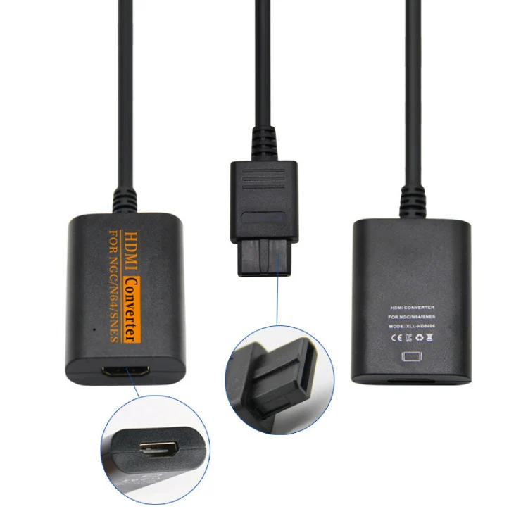 720P Retro Game Console Video Converter HDMI Converter for NGC/N64/SNES/SFC - Image 3