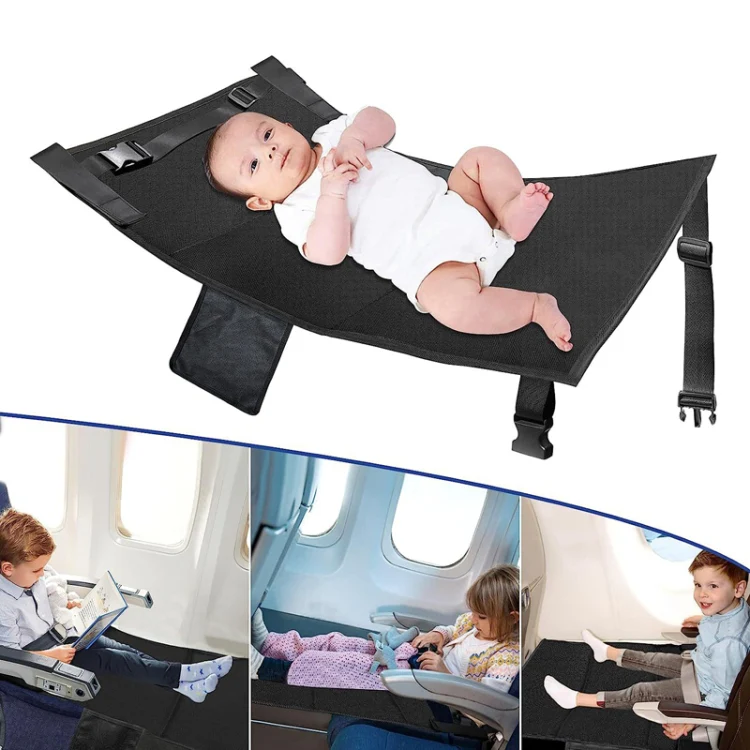 79 x 44cm Kids Airplane Seat Extender Portable Travel Seat Cushion(Blue) - Image 10