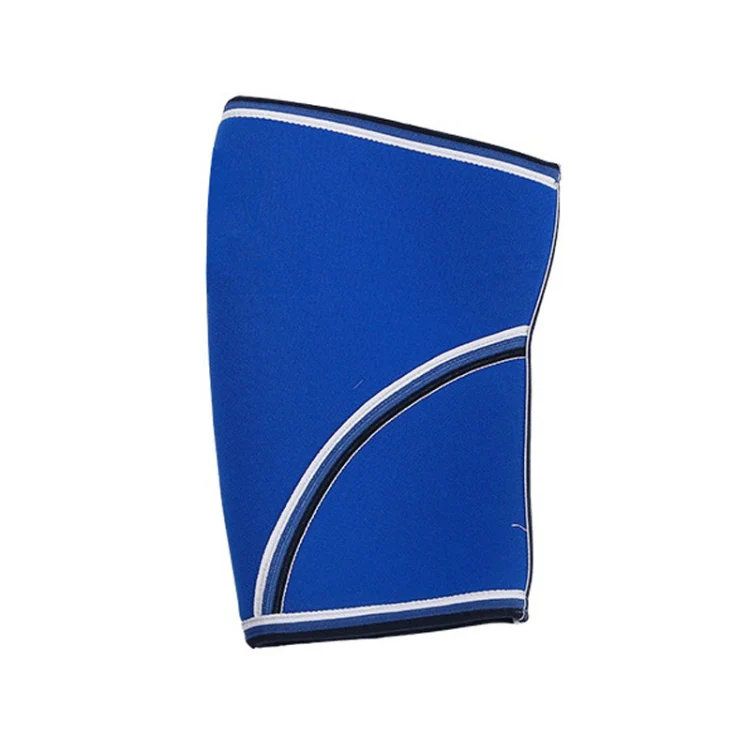 7mm SCR Neoprene Rubber Weightlifting Knee Pads Outdoor Sports Protector, Size:XL(Blue) - Image 2