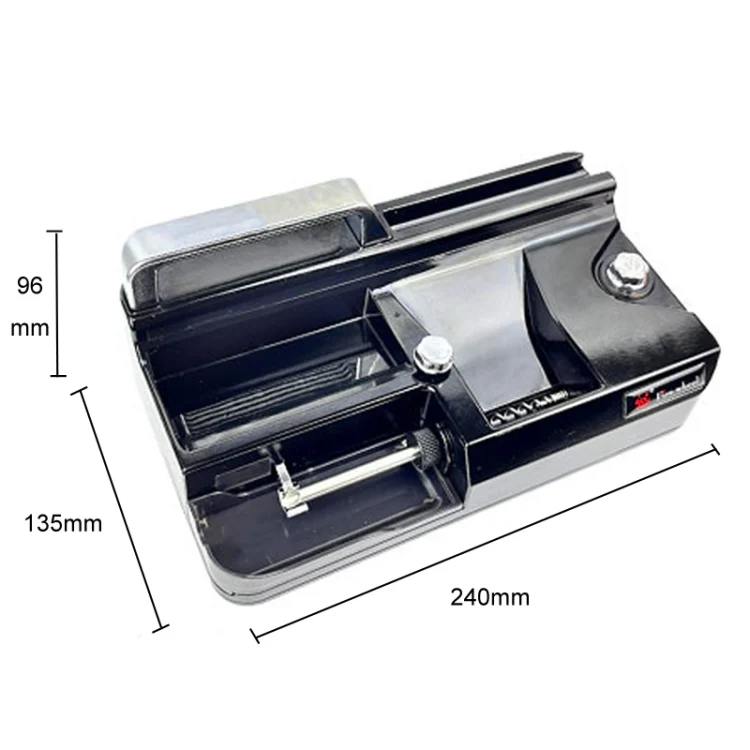 8.0 / 6.5 / 5.5mm Automatic 3-In-1 Smart Cigarette Roller EU Plug(Silver) - Image 3